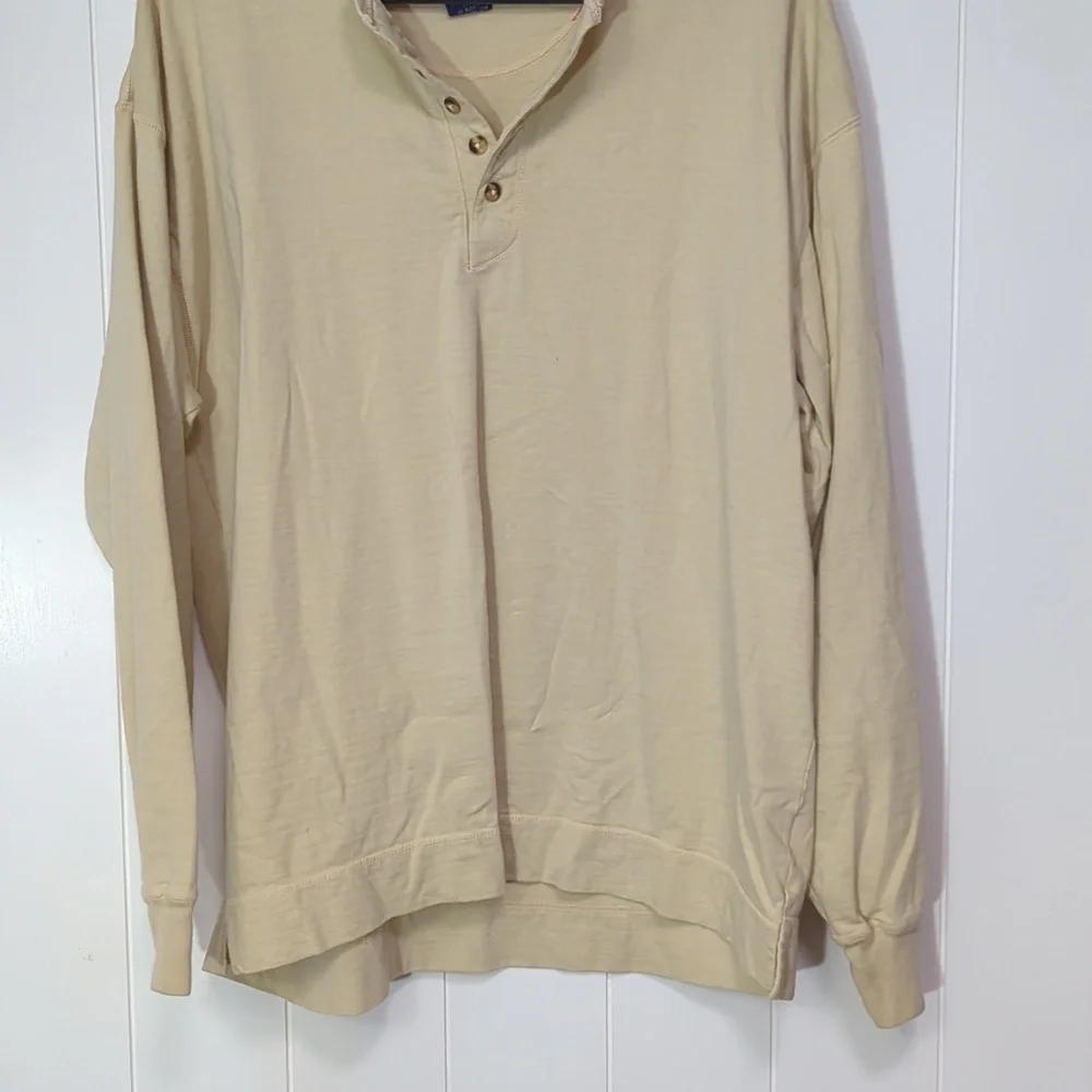 Vintage Men Authentic GFC Cotton Long Sleeve Shirt Top